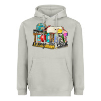 Moon Dust teachers change the world Heavyweight Hoodie - Zillion Design Studio