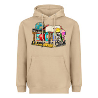 Mushroom teachers change the world Heavyweight Hoodie - Zillion Design Studio