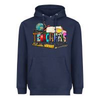Navy teachers change the world Heavyweight Hoodie - Zillion Design Studio