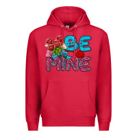 Cardinal be mine valentine Premium Hoodie - AdoDesignShop