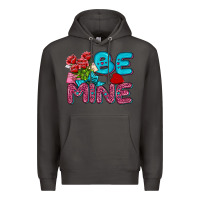 Smoke be mine valentine Premium Hoodie - AdoDesignShop