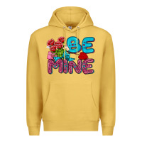 Antique Gold be mine valentine Premium Hoodie - AdoDesignShop
