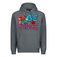 Rock be mine valentine Premium Hoodie - AdoDesignShop