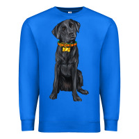True Royal labrador retriever with overflow Premium Sweatshirt - texasbilliewilder