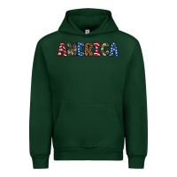 Forest Green america 4th of july Urban Hoodie - Artiststas