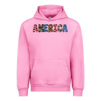 Fuchsia Pink america 4th of july Urban Hoodie - Artiststas
