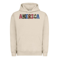 Pigment French Oak america 4th of july Urban Hoodie - Artiststas