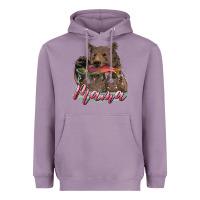 Lavender Mother's Day Mama Bear Hunting Fish Heavyweight Hoodie - RanaPortraitStore