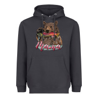 Smoke Mother's Day Mama Bear Hunting Fish Heavyweight Hoodie - RanaPortraitStore