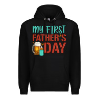 Black my first father's day Premium Hoodie - Artiststas
