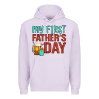 Lilac my first father's day Premium Hoodie - Artiststas