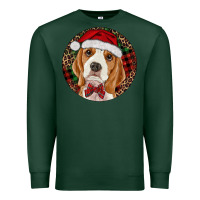 Sports Green beagle christmas ornament Premium Sweatshirt - RanaPortraitStore