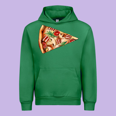 Pizza Slice Urban Hoodie Designed By Adodesignshop