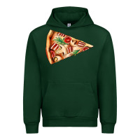 Forest Green pizza slice Urban Hoodie - AdoDesignShop