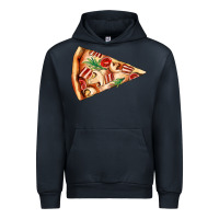 Navy pizza slice Urban Hoodie - AdoDesignShop