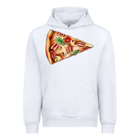White pizza slice Urban Hoodie - AdoDesignShop