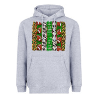 Heather Grey football brush strokes Heavyweight Hoodie - texasbilliewilder