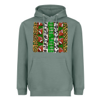 Sage football brush strokes Heavyweight Hoodie - texasbilliewilder