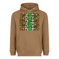 Toasted Coconut football brush strokes Heavyweight Hoodie - texasbilliewilder