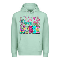 Seafoam proud nurse Premium Hoodie - BundleAndBundleShop