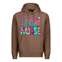 Chestnut proud nurse Premium Hoodie - BundleAndBundleShop