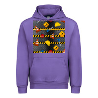 Tulip construction signs seamless pattern Urban Hoodie - BundleAndBundleShop