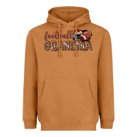 Meerkat football grandma with leopard Heavyweight Hoodie - texasbilliewilder