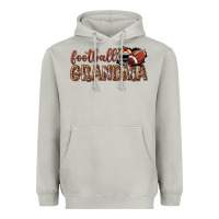 Moon Dust football grandma with leopard Heavyweight Hoodie - texasbilliewilder