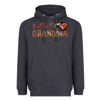 Smoke football grandma with leopard Heavyweight Hoodie - texasbilliewilder