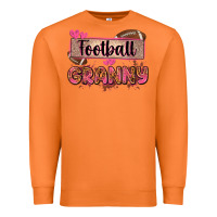 Carrot football granny with leopard Premium Sweatshirt - Zillion Design Studio