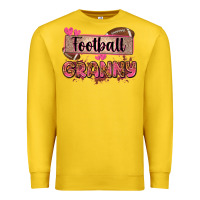 Lemon football granny with leopard Premium Sweatshirt - Zillion Design Studio