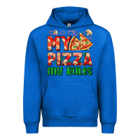 Cobalt my pizza  my rules Urban Hoodie - AdoDesignShop
