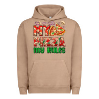 Pigment Burro my pizza  my rules Urban Hoodie - AdoDesignShop