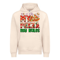 Sandshell my pizza  my rules Urban Hoodie - AdoDesignShop