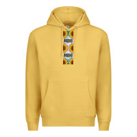 Antique Gold mimi sunflower leopard  pen wrap Premium Hoodie - Artiststas