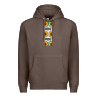 Coffee mimi sunflower leopard  pen wrap Premium Hoodie - Artiststas