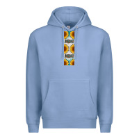Colony Blue mimi sunflower leopard  pen wrap Premium Hoodie - Artiststas