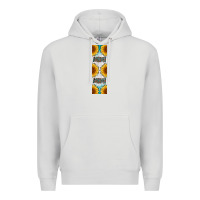Dove Grey mimi sunflower leopard  pen wrap Premium Hoodie - Artiststas
