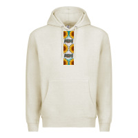 Oatmeal Heather mimi sunflower leopard  pen wrap Premium Hoodie - Artiststas