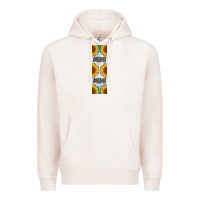 Pale Pink mimi sunflower leopard  pen wrap Premium Hoodie - Artiststas
