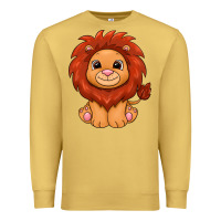 Antique Gold lion Premium Sweatshirt - texasbilliewilder
