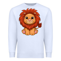 White lion Premium Sweatshirt - texasbilliewilder