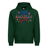 Forest Green all american girl Urban Hoodie - Artiststas