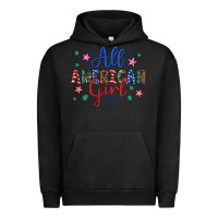 Pigment Black all american girl Urban Hoodie - Artiststas