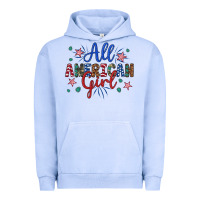 Pigment Grape Ice all american girl Urban Hoodie - Artiststas