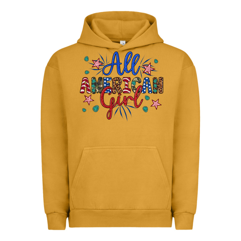All American Girl Urban Hoodie by Artiststas | Teevron