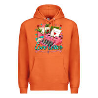 Carrot love letter with typewriter Premium Hoodie - AdoDesignShop