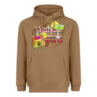 Toasted Coconut salty vibes Heavyweight Hoodie - Zillion Design Studio