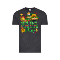 Vintage Black papa cito with sunflowers and sombrero Vintage Tee - Artiststas