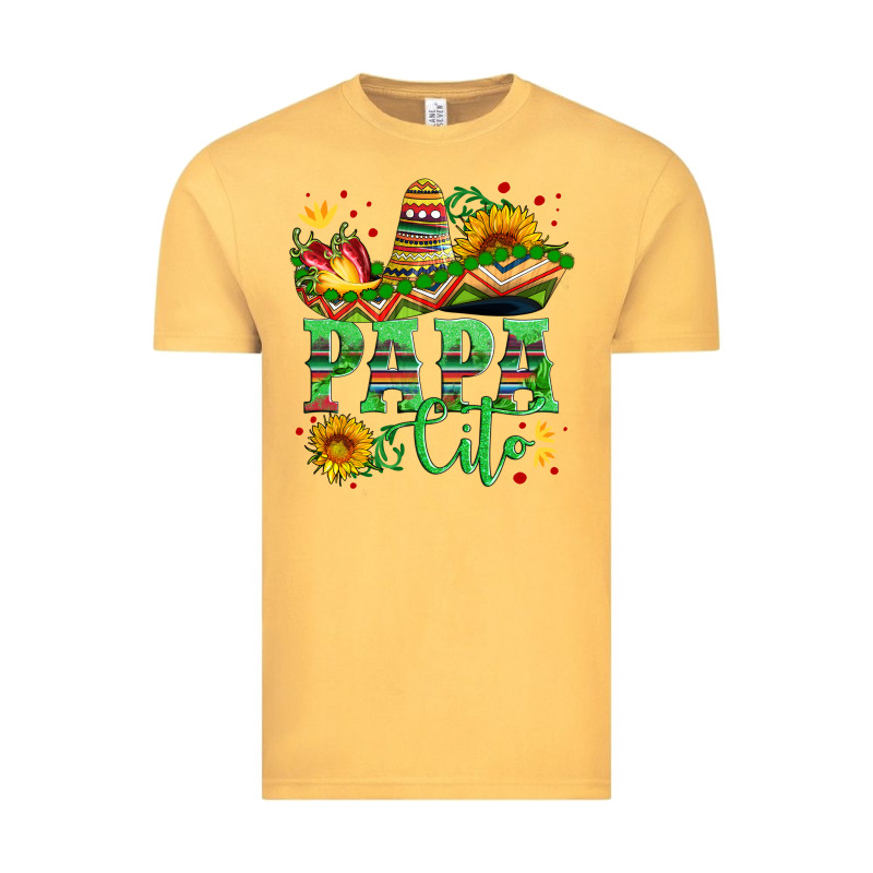 Papa Cito With Sunflowers And Sombrero Vintage Tee by Artiststas | Teevron